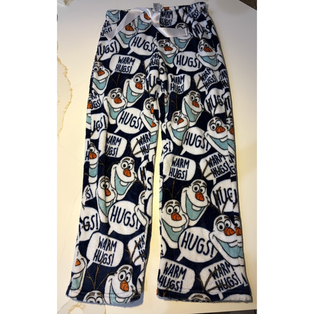 Olaf Fleece Pajama Pants, Small